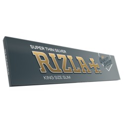 RIZLA CARTINA KS SLIM SILVER 50 PZ da 32 CARTINE