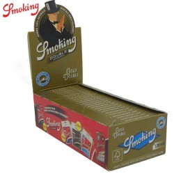 SMOKING CARTINA DOPPIA ORO 25 PZ da 120 CARTINE