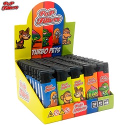 POP Accendino TURBO antivento collezione PET 50PZ