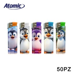 ATOMIC PENGUIN ACCENDINO ELETTRONICO 50PZ