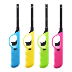 ATOMIC ACCENDIGAS "LUCA" 6 COLORI ASS. 16pz