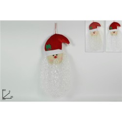 Dietroporta Viso Babbo Natale h60 2 soggetti