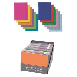 Cartellina 3 lembi con elastico PPL Tinta Unita