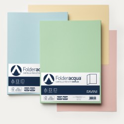 Cartellina Bristol semplici 25x35 colori TENUI