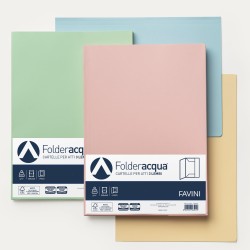 Cartellina Bristol 3 lembi 25x35 colori tenui