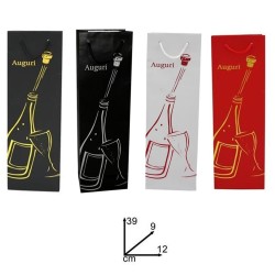 Shopper bottiglia Auguri