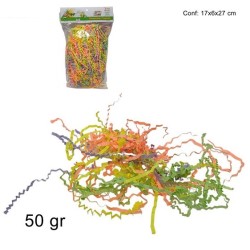 Paglietta carta colorata mista busta 50gr