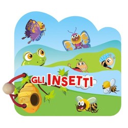 LIBRI IN LEGNO SAGOMATI - INSETTI