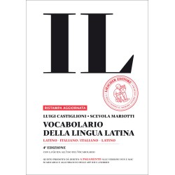 IL VOCABOLARIO DELLA LINGUA LATINA  -LOESCHER