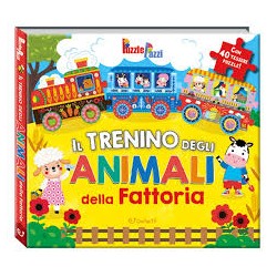 PUZZLE PAZZI - TRENINO ANIMALI DELLA FATTORIA