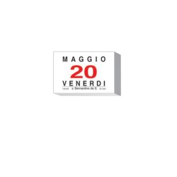 Blocco Calendario 6x9 comune orizzontale 212