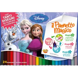 Box Pannetto Magico Frozen con 24 pennarelli