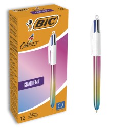 Penna a sfera Bic 4 Colours Gradient