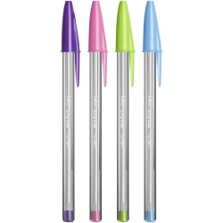 Bic cristal large Fashion colours 5 x 4 colori