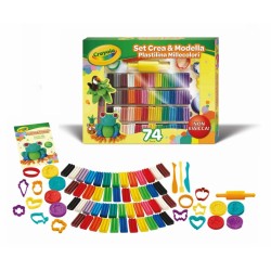 Set Crea & Modella Plastilina millecolori