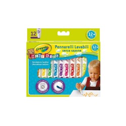 Mini Kids 12 Pennarelli Lavabili. Età  1+