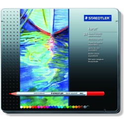 Astuccio met. 24 Pastelli Karata Acquerell.