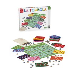 TOMBOLA 48 CARTELLE IN PLASTICA