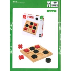 GIOCO TRIS IN LEGNO