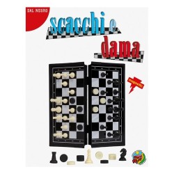 SCACCHI - DAMA da viaggio età 8+