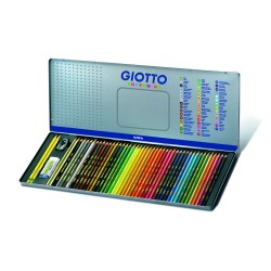 Pastelli Giotto Supermina 50 pz in scatola metallo