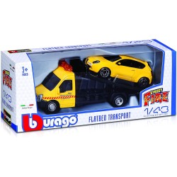 Modellino Carro Attrezzi con auto- 1:43