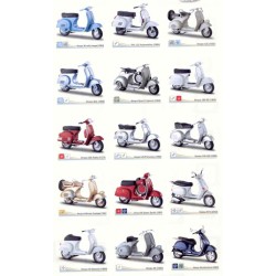 MAISTO MOTO VESPA - 1:18