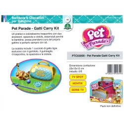 PET PARADE Gatti Carry Kit con gattino
