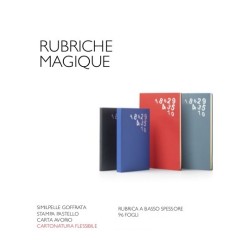 Rubrica da tavolo MAGIQUE SINT. 15X21 96fg