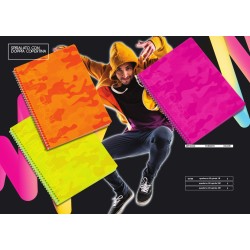 Quaderno spirale A5 TU LED 80gr 70fg