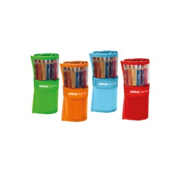 Rotolo monocolore 12 pastelli jumbo Tinta Unita