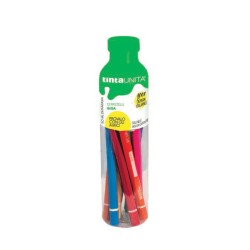 Barattolo 12 pastelli Jumbo 6.0 Tinta Unita