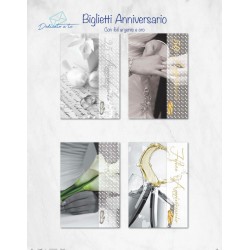 Sc.12 Bg.ANNIVERSARIO fotogr.c/foil OR/AG 12x18