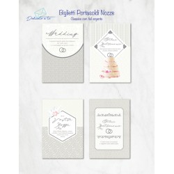 Sc.12 Bg.MATRIM Portasoldi c/foil arg 4s. 12x18