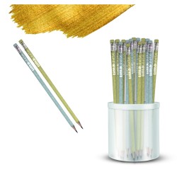 Ass.to 72 matite HB c/gomma TU fusto 48 OR + 24 AG