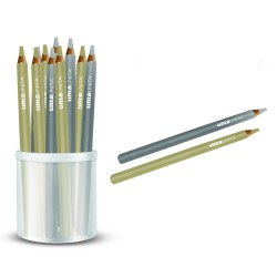 Espositore 36 pastelli Jumbo 24 Oro + 12 Argento