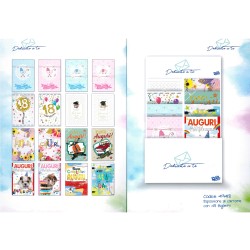 Espos.48 biglietti Dedicato a te 16 soggetti 12x18