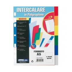 Intercalare A5 6 tacche 076320