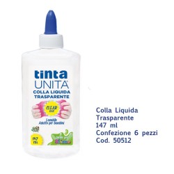Colla liquida trasparente TU Slime flacone 147ml