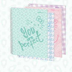 Maxi Spirale s/fori PPL 70fg 80gr TU Hello Kitty