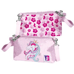 Tracollina con cerniera rosa UNICORNO Young People