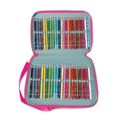 MCT Astuccio Maxi con tracolla con 48 pastelli TU Pool Over - Licenze | Astuccio 2 zip 