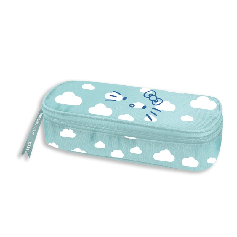 Astuccio Ovale Tinta Unita Hello Kitty cm 22x8x4,5 Pool Over - Tinta Unita | Oval 