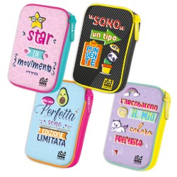 Astuccio One Time Tinta Unita Zoo 21,5x13,5x7