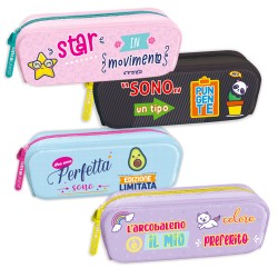 Tombolino in silicone Tinta Unita Zoo cm 20x6x4,5