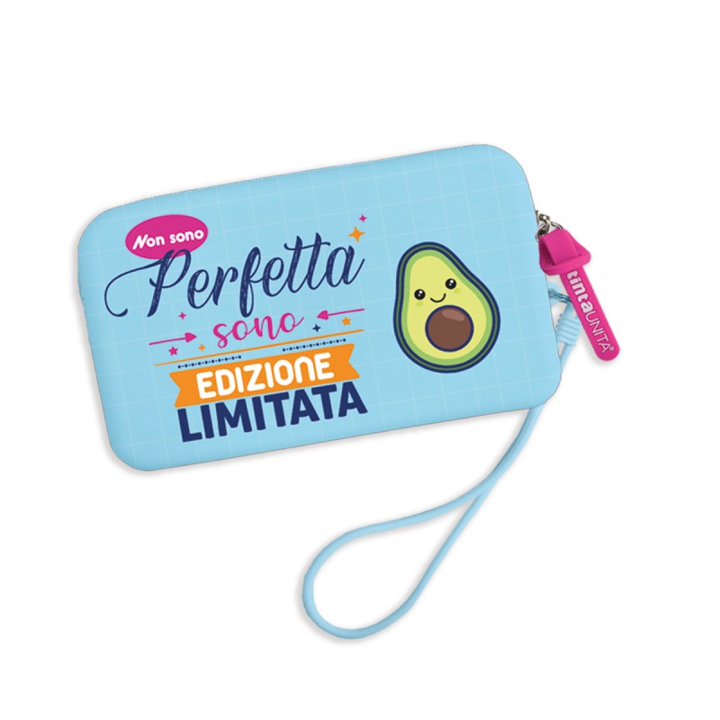 Bustina in silicone con laccetto Tinta Unita Zoo Pool Over - Tinta Unita | Bustine e Taschette 