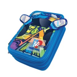 Astuccio 3 Zip con Patch YP Boy