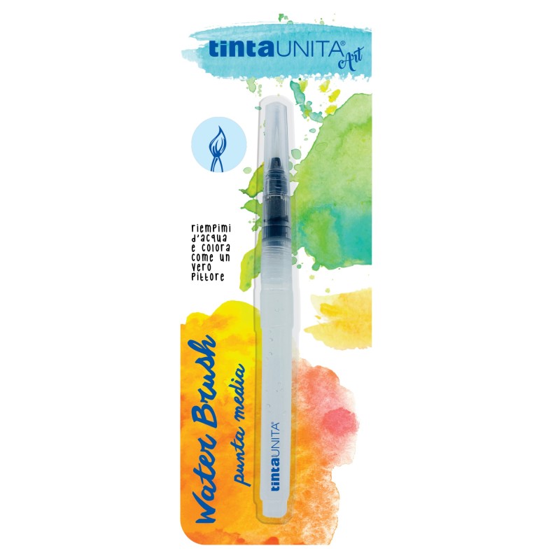 Esp. Water Brush Tinta Unita 24 medi +12 set 3 mis Pool Over - Tinta Unita | Pennelli e accessori pittura 