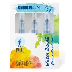 Esp. Water Brush Tinta Unita 24 medi +12 set 3 mis Pool Over - Tinta Unita | Pennelli e accessori pittura 