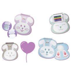 Album colore + pastelli Triangolari TU Kids Bunny